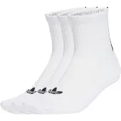 Adidas Originals Calcetines 'Quarter' negro / blanco
