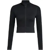 Adidas adidasChaqueta de entrenamiento de punto con cremallera Essentials L Black Mujer