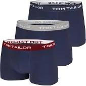 Tom Tailor Calzoncillo boxer marino / gris / rojo vino / blanco