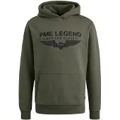 PME Legend Sudadera 'Hoodie with logo' verde oscuro