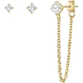 Glanzstücke Pendientes oro / plata
