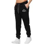 Lonsdale Pantalón gris / negro