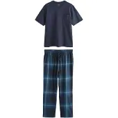Next Pijama largo azul / navy / blanco