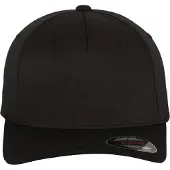 Brandit Gorra '5 Panel' negro / blanco