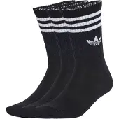 Adidas Originals adidasCalcetín clásico 3-Stripes 3 Pairs 31-33 Black / Black / Black Unisex
