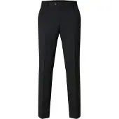 Selected Pantalón de pinzas 'SLH-THEO' negro