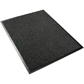 Floortex Felpudo para interior 150 x 90 cm negro/gris