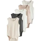 Next Pijama entero/body piel / kitt / antracita / talco