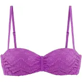 LASCANA Top de bikini lila