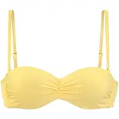 Venice beach Top de bikini amarillo claro