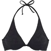 LASCANA Top de bikini negro