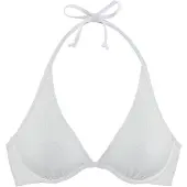 LASCANA Top de bikini blanco