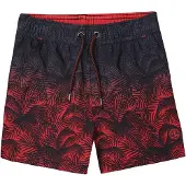 KOROSHI Bermudas añil / rojo / negro