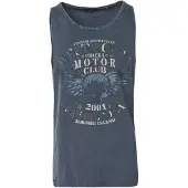 KOROSHI Camiseta marino / navy / blanco