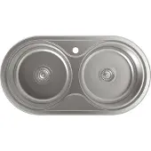 CATA Fregadero Doble 2604209 85x45 Cm