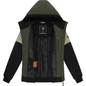 Ragwear Chaqueta de montaña caqui / oliva / negro