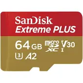 SanDisk Tarjeta De Memoria Extreme Plus Microsdxc 64gb