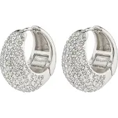 Pilgrim Pendientes ' Naomi ' plata