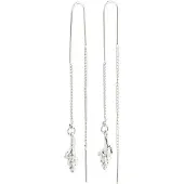 Pilgrim Pendientes 'Sea' plata