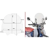 Givi Parabrisas 1168a Super Cub C125