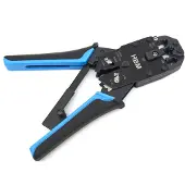 HBM Pinza de Crimpado Profesional para RJ45 y RJ11