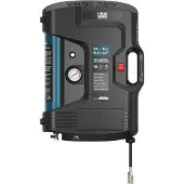 HBM compresor de aire de pared y portátil sin aceite, 2 litros, 8 bar, 1,2 CV
