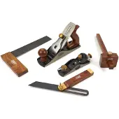 HBM Conjunto Profesional de Carpintería de 5 Piezas