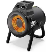 HBM Calentador eléctrico 2500 - 5000 Watios 400 Voltios