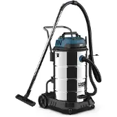 HBM Aspiradora de obra húmedo/seco 2x1200W 80L