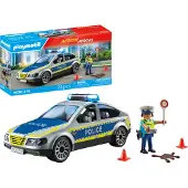 Playmobil Figura De Coche Patrulla