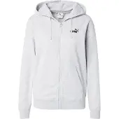 Puma Sudadera con cremallera deportiva 'ESS No. 1' gris claro