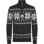 !Solid Jersey 'Norwin' antracita / blanco