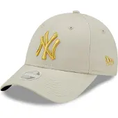 New Era Gorra '9FORTY NEYYAN' beige claro / amarillo