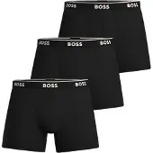 BOSS Calzoncillo boxer 'Power' marrón claro / negro / blanco