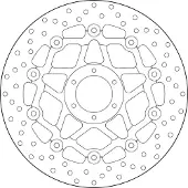Brembo Disco De Freno Flotante Oro 78b408a3