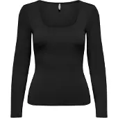 ONLY Camiseta 'ONLEa' negro