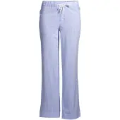 Ralph Lauren Pantalón de pijama azul claro / offwhite