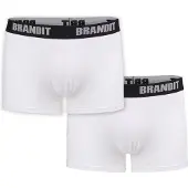 Brandit Calzoncillo boxer gris claro / negro / blanco