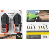 Nite Ize CamJam Tie Down Strap 12 Ft, 2 Pack