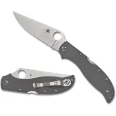 Spyderco Navaja Strech 2 XL Grey G-10 CPM CRU-WEAR
