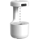 Scandinavian Collection Humidificador Humidifier With Anti-gravity Effect And Clock