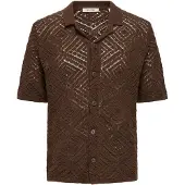 Only & Sons Cárdigan 'ONSKolmar' marrón oscuro