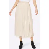 HEINE Falda beige claro