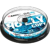 Emtec DVD+RW - 10 unidades
