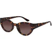 Pilgrim Gafas de sol 'Juna' marrón moteado