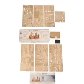 Ugears Juego De Construcción Castillo De  Hogwarts
