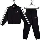 Adidas Chándal 'ESSENTIALS CLIMACOOL' negro / blanco