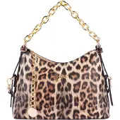 Faina Bolso de mano camelo / marrón / negro