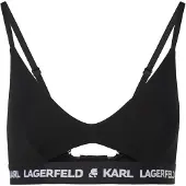 Karl Lagerfeld Sujetador negro / blanco