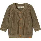 Lil´ Atelier Cárdigan 'NMNEmlen' oliva